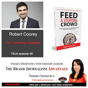 Robert Coorey on The Brand Journalism Advantage Podcast