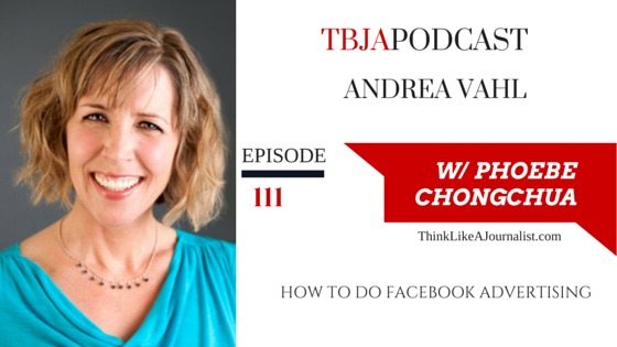 How To Do Facebook Advertising, Andrea Vahl, TBJApodcast 111