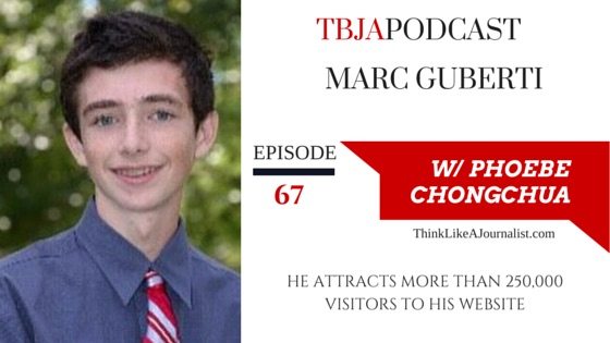 He Attracts More Than 250,00 Visitors To His Website, Marc Guberti, TBJApodcast 67
