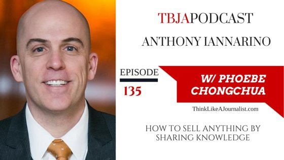 How To Sell Anything By Sharing Knowledge, Anthony Iannarino, TBJApodcast 135