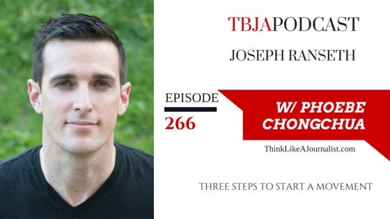 Three Steps To Start A Movement, Joseph Ranseth, TBJApodcast 266