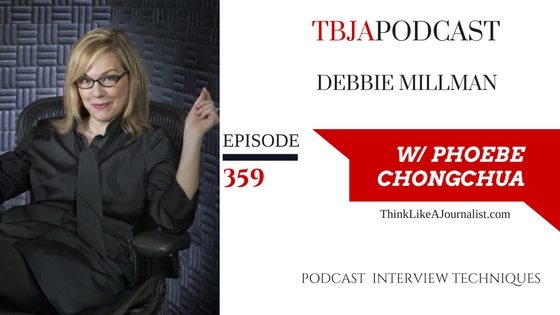 Podcast Interview Techniques, Debbie Millman, TBJApodcast 359